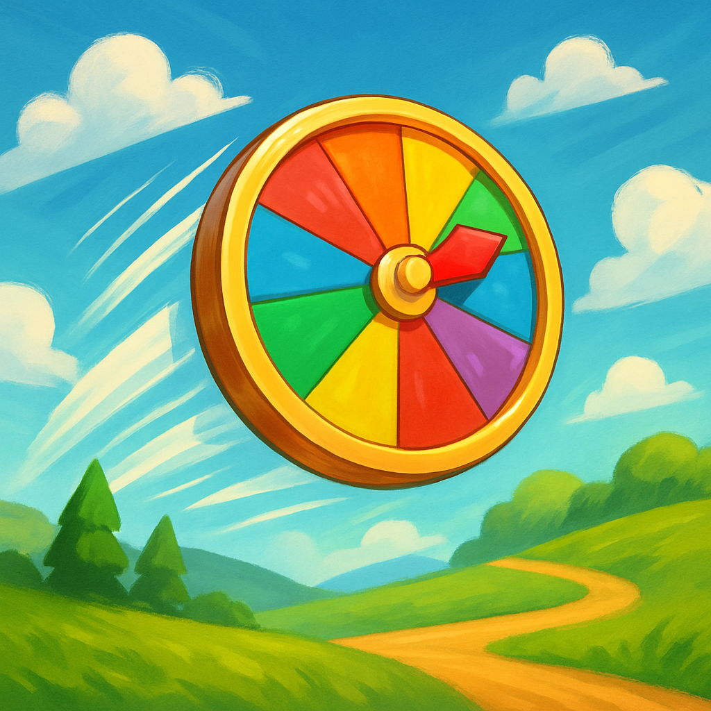 Wheel in motion